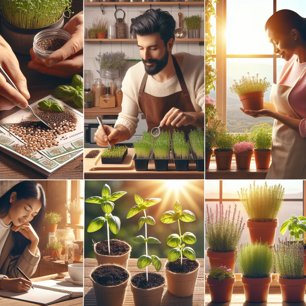 Domowa uprawa ziół: krok po kroku dla początkujących