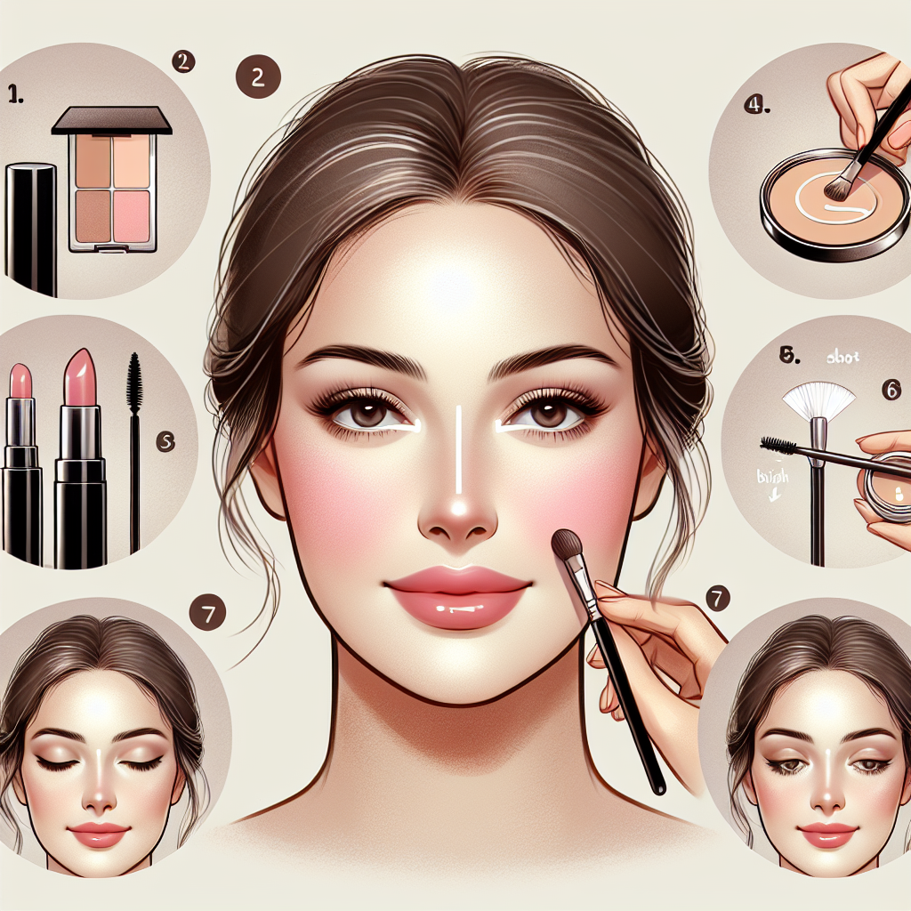 Perfekcyjny makijaż dzienny krok po kroku